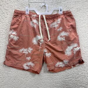 Tommy Bahama Relax Swim Trunks Men's XL Coral Mesh Lined Swim Trunks Beach Surf